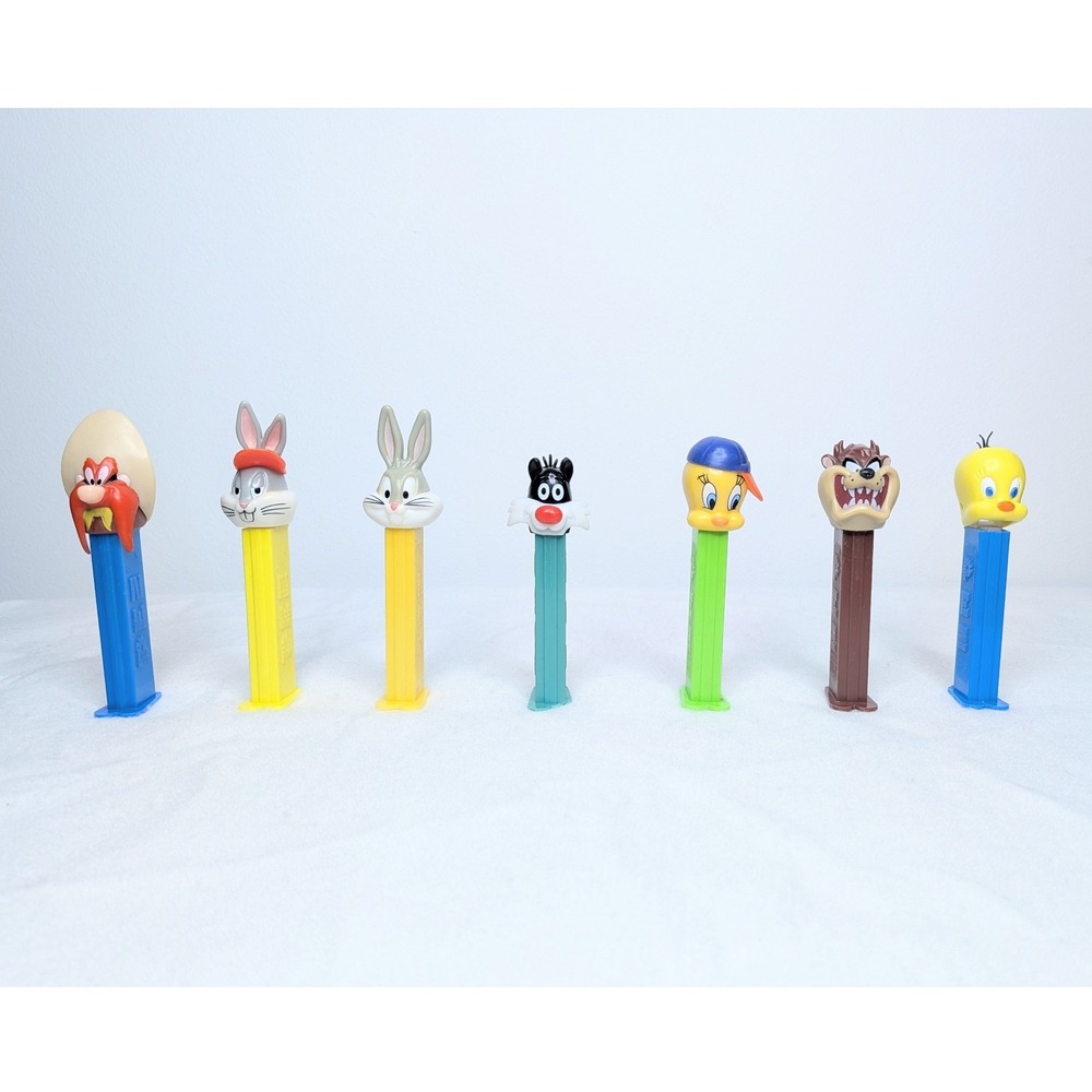 Vintage Looney Tunes Characters Pez Candy Dispensers Lot *WORKING*‎